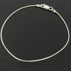 pulseira de prata feminina 