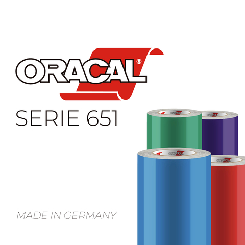Vinilo Oracal 651 (126cmx100cm) X5mts Capta