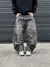 "SPAWN SIDES" ULTRA BAGGY PANTS - BLACK en internet