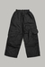 "JHIN" CARGO PANTS - BLACK