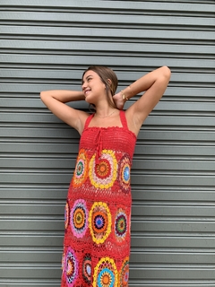 Vestido Mandala - Nós do Crochê - Transformando vidas através da capacitação artesanal