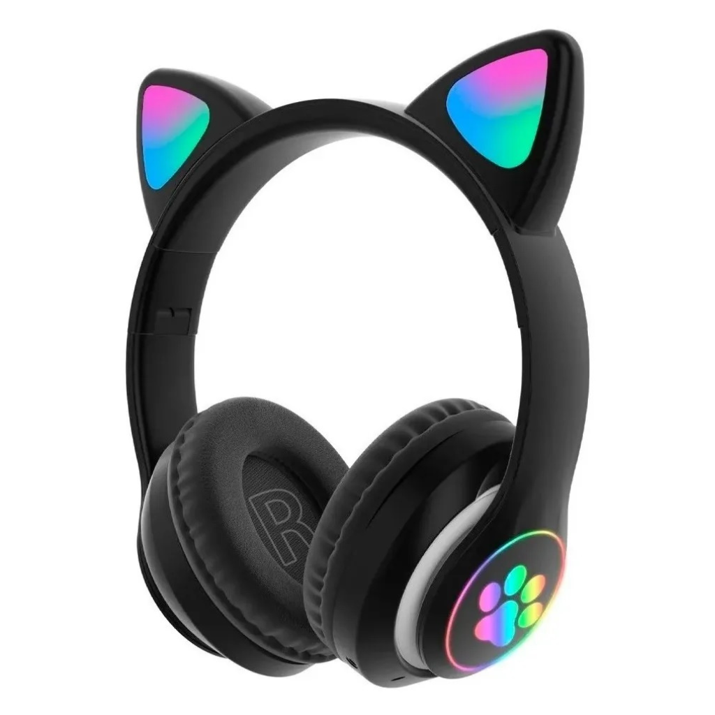 Auricular Orejas De Gato Inalámbrico Bluetooth Catearviv-23m