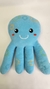 Peluche azul pulpo. Home Studio.