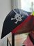 Disfraz pirata: gorro, espada, pollera, cinturon, camisa c chaleco y parche de ojo. en internet