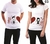 Kit Camiseta Personalizada, Casal, Recém Casados, Namorados, Noivos 03