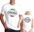 Kit Camiseta e body Personalizados - Papai Original e Cópia Autenticada Tal pai / Tal filho