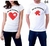 Kit Camiseta Personalizada, Casal, Recém Casados, Namorados, Noivos 04