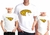 Kit Camisetas e body - Pizza