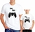 Kit Camisetas Personalizadas - Vídeo Game Tal pai / Tal filho