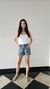 SHORTS JEANS COM DETALHE EM BRILHO - MORENA ROSA