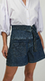 SHORTS CLOCHARD DETALHE MATELASSE - MARIA VALENTINA - comprar online