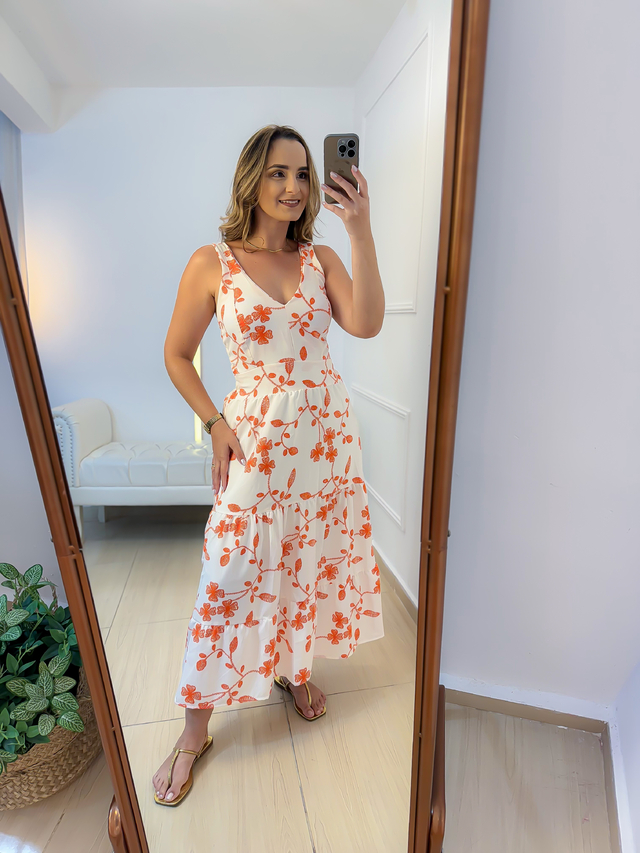 Vestido midi arrumado sales