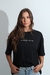 Camiseta Over Chloé - Bordada - loja online