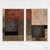 Quadro Abstrato Geométrico Elegante kit duas telas - Gabriel Mauro - Wy Quadros Decorativos