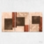 Quadro Abstrato Geométrico Avermelhado kit três telas - Gabriel Mauro - comprar online