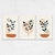 Quadro Floral Abstrato Orgânico kit três telas na internet