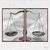 Quadro para Advogado Balança da Justiça kit duas telas - loja online