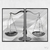 Quadro para Advogado Balança da Justiça kit duas telas na internet