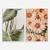 Quadro Folha e Flores Pastel kit duas telas - Wy Quadros Decorativos