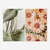 Quadro Folha e Flores Pastel kit duas telas - comprar online