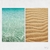 Quadro Mar & Areia em kit duas telas - comprar online
