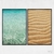 Quadro Mar & Areia em kit duas telas - Wy Quadros Decorativos