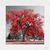 Quadro Árvore Vermelha Preto e Branco - comprar online