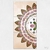Quadro Mandala Tom Pastel kit três telas - comprar online