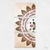 Quadro Mandala Tom Pastel kit três telas na internet