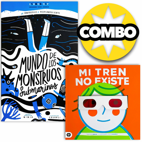 Combo x 2 libros Ninja