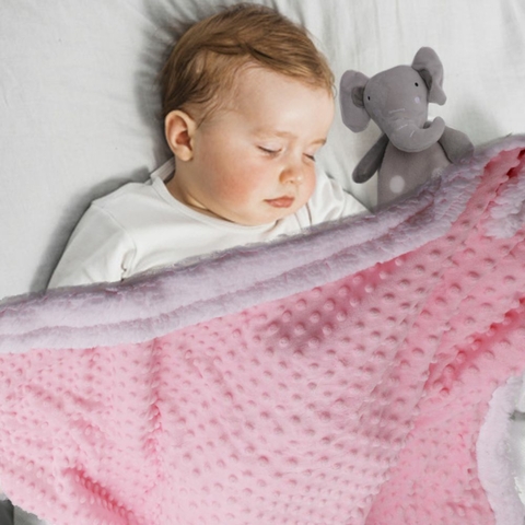 Cobertor Baby, Loaní, Manta Infantil, Tecido em Microfibra, em Poliéster,  76 x 91 cm
