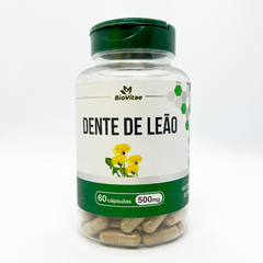 Dente de Leão 500Mg Bio Vitae - Desintoxicação do Organismo 60 Cápsulas