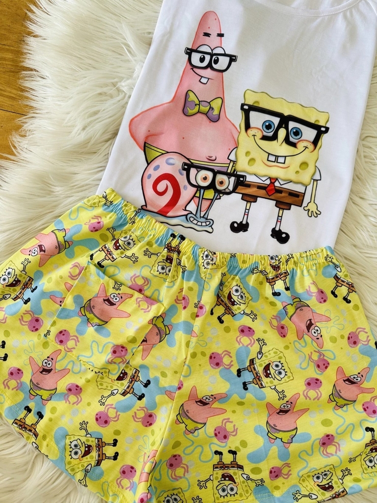Pijama de bob esponja y patricio best sale