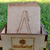 caja con letras de madera