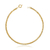 Choker Pipoca Banho Ouro - comprar online