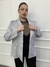 Blazer Ariana Gris Claro