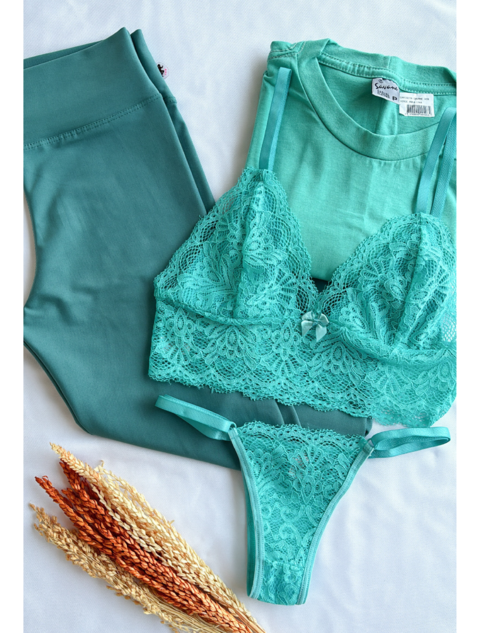 Bralette verde agua hotsell