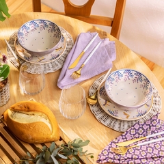 Conjunto Lanche 3 Peças Lusco-Fusco Oxford Porcelanas - loja online