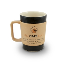 Caneca De Cerâmica 300ml Coffee To Go Procafeinar