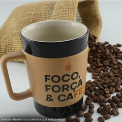 Caneca 150ml Coffee To Go Ceraflame Foco Força e Fé na internet