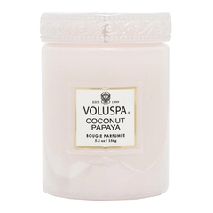 Mini Vela Pote De Vidro 50h Vermeil Coconut Papaya Voluspa