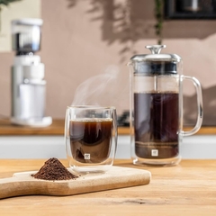 Cafeteira Prensa Francesa De Vidro De Parede Dupla, 798ml Sorrento Zwilling - comprar online