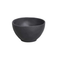 Bowl De Cerâmica Orgânico Stoneware Preto Matte 558Ml Porto Brasil