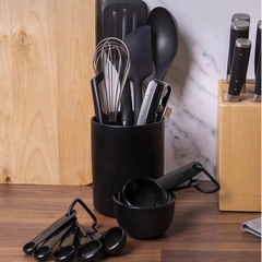 Conjunto De Utensílios De Cozinha 15 Peças Preto KitchenAid - comprar online