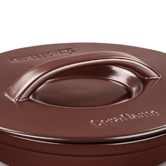 Frigideira De Cerâmica Ceraflame 28cm 2000ml Duo+ Chocolate - Manufakt
