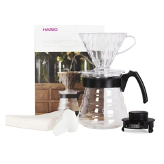 Kit V60 P/ Passar Café Craft Coffee Maker C/ 40 Filtros Hario - Manufakt