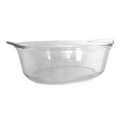 Assadeira De Vidro Oval Sem Tampa 4,7L Biona Oxford - comprar online