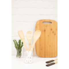 Tábua De Corte Bambu Rounded 25cm Yoi - Manufakt