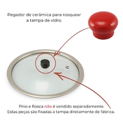 Pegador De Cerâmica P/ Tampa De Vidro Ceraflame Duo Pomodoro - comprar online