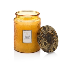 Vela Pote De Vidro 100h Japonica Baltic Amber Voluspa - comprar online
